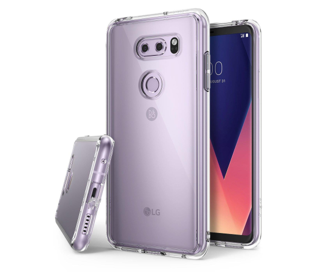 LG V30 niebieski + etui Ringke Fusion Crystal View - 454025 - zdjęcie 13